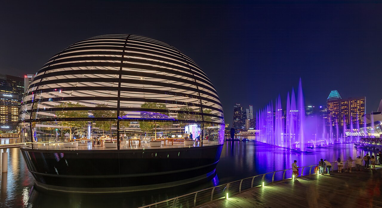 Apple Marina Bay Sands, Marina Bay, Singapur, 2023-08-16, DD 105-107 HDR