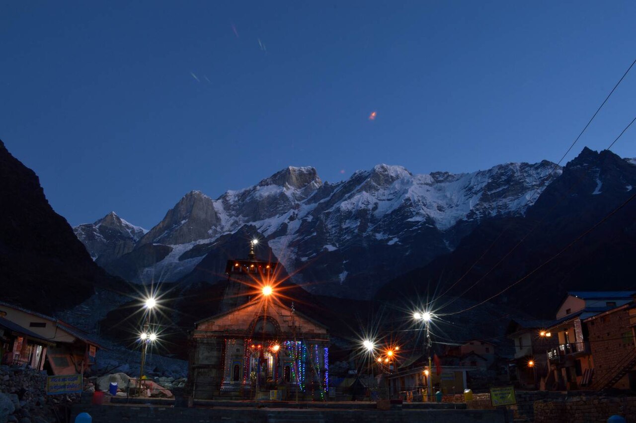 Kedarnath Temple at Dawn - OCT 2014