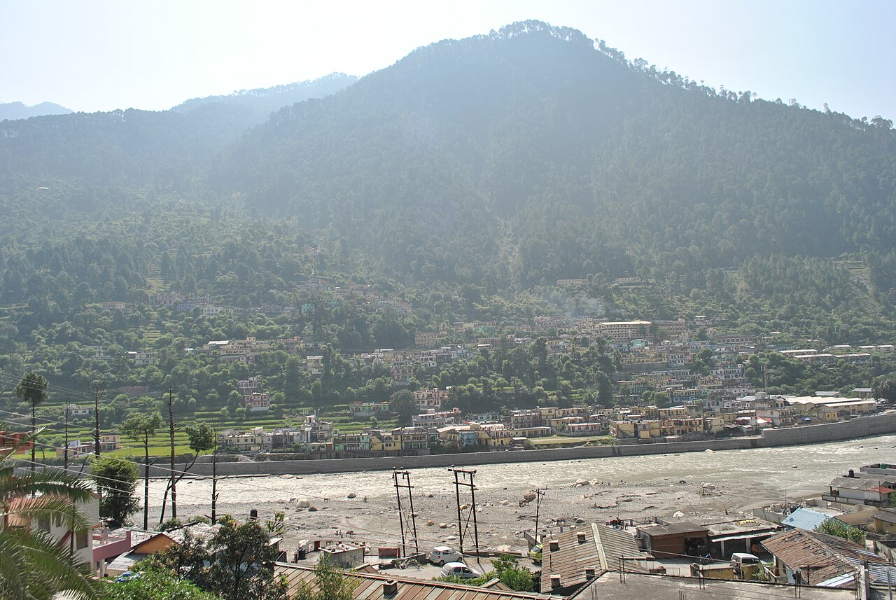 Bhagirathi river in Uttarkashi WTK20150914-DSC 0005