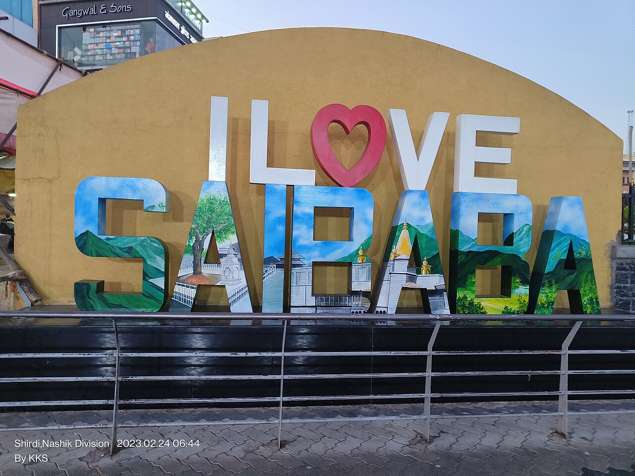 Shirdi Saibaba Selfi Point