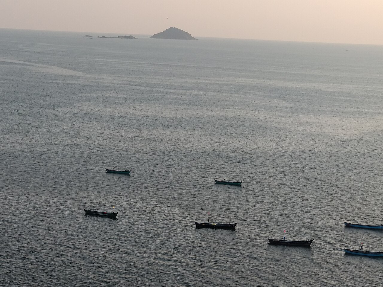 Murudeshwar temple, Karnataka, Sea View