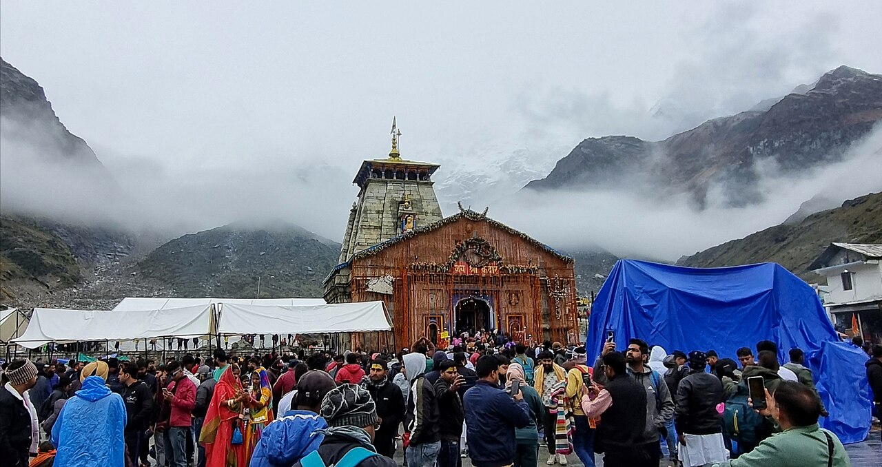 Kedarnath Temple in Uttarakhand, India, photo by Yogabrata Chakraborty