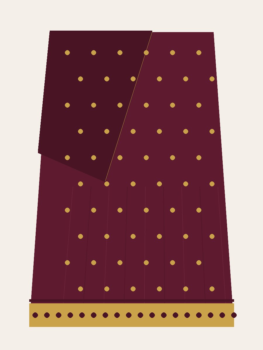 MS-08 Embroidered Georgette Saree – Wine