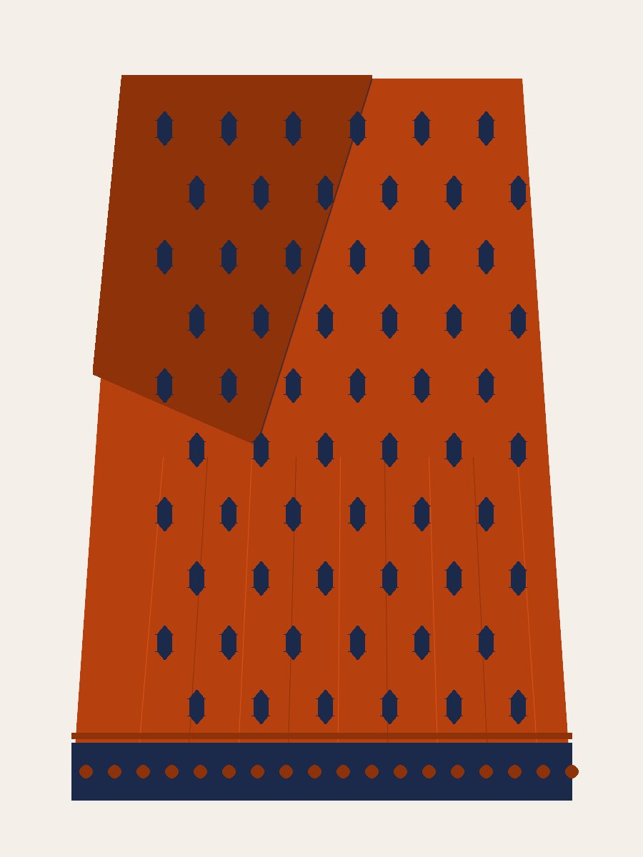 MS-05 Chettinad Checked Cotton Saree – Rust