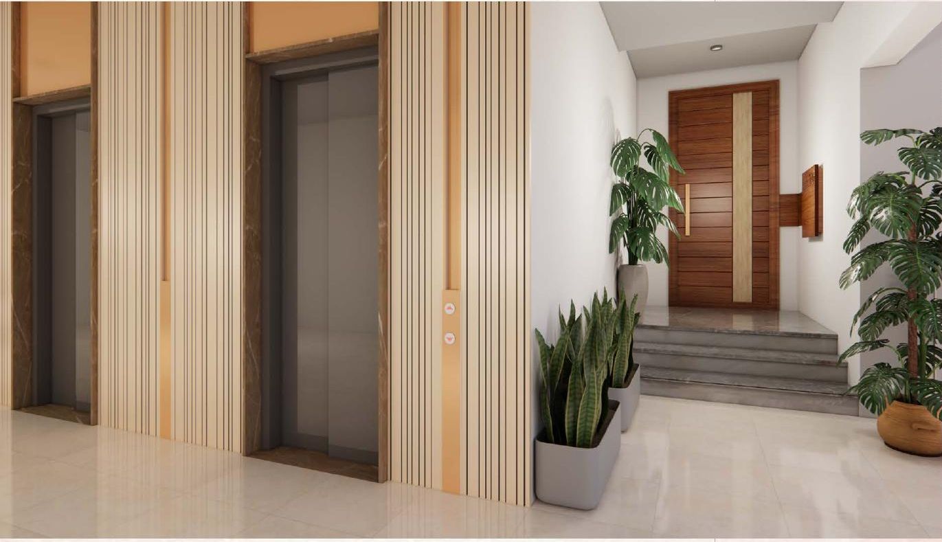 Private villa-style entrance at Vanshika's Nature's Harmony